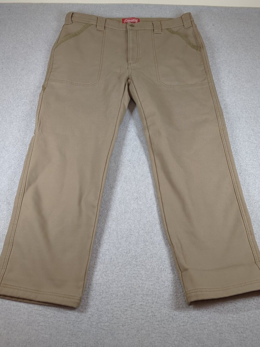 Coleman Fleece Lined Bonded Utility Pants Men's 36x30 (Actual 36x29) NWT